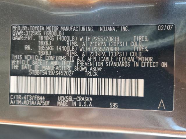 2007 Toyota Tundra SR5 Double CA
