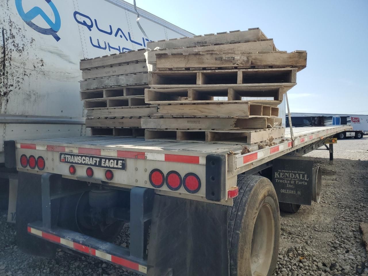 2007 Transcraft Flatbed Trailer