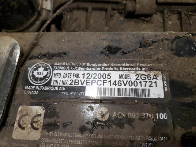2006 Bombardier Outlander 400-ATV AND Utility Vehicles ATV