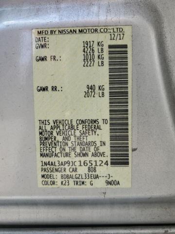 2018 Nissan Altima 2.5 s