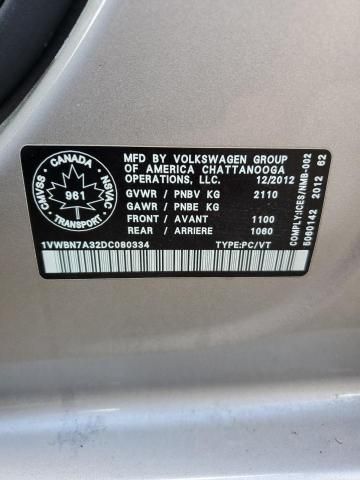 2013 Volkswagen Passat SE