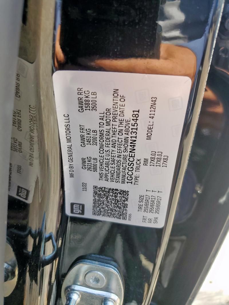 2022 Chevrolet Colorado LT