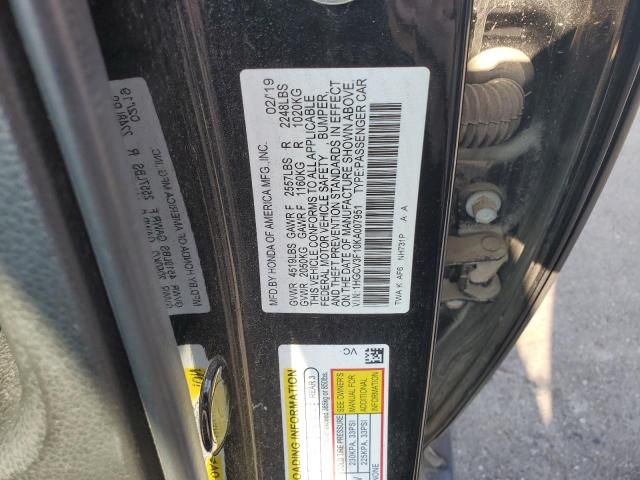 2019 Honda Accord Hybrid