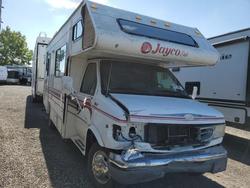Salvage trucks for sale at Rocky View County, AB auction: 1997 Ford Econoline E350 Cutaway Van
