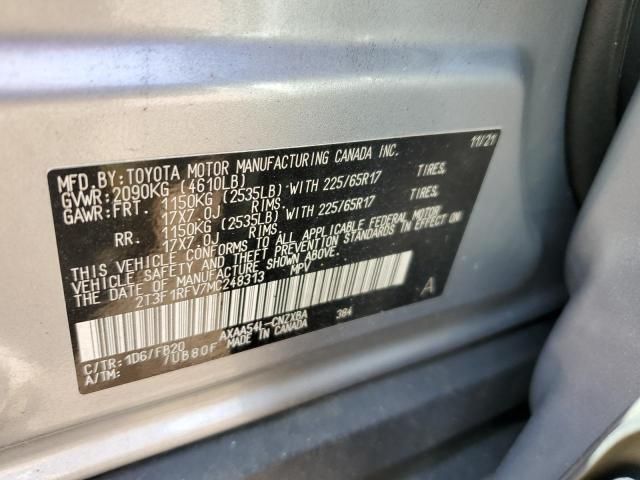 2021 Toyota Rav4 LE