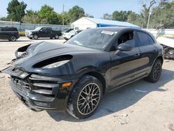 Porsche Macan salvage cars for sale: 2015 Porsche Macan Turbo
