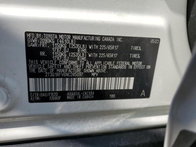 2022 Toyota Rav4 le