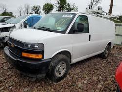 Salvage trucks for sale at Central Square, NY auction: 2021 Chev Express G2500