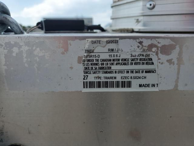 2023 Alcom Ezec 8.5X24 CH Enclosed Cargo Trailer