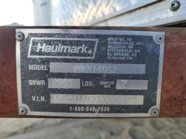 2007 Haulmark TS6X14DS2 Enclosed Cargo Trailer