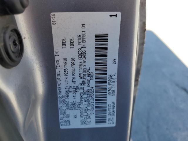 2016 Toyota Tundra Crewmax SR5