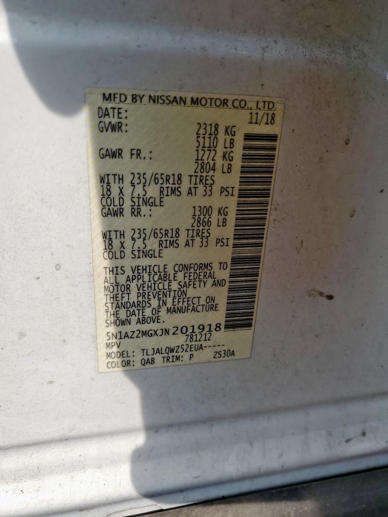 2018 Nissan Murano S