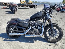 Salvage motorcycles for sale at Eugene, OR auction: 2010 Harley-Davidson XL883 N