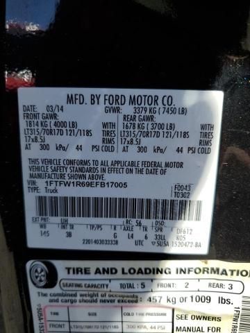 2014 Ford F150 SVT Raptor