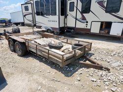 Salvage trucks for sale at Grand Prairie, TX auction: 2006 Homemade 2006 Utility Trailer
