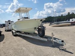 Salvage boats for sale at Greenwell Springs, LA auction: 2018 Seagrave Fire Apparatus 2018 SEA Fox 248 Commander-Boats Boat