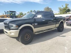 Salvage trucks for sale at Bridgeton, MO auction: 2013 Dodge RAM 2500 Longhorn