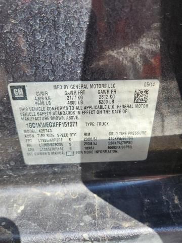 2015 Chevrolet Silverado K2500 Heavy Duty LTZ