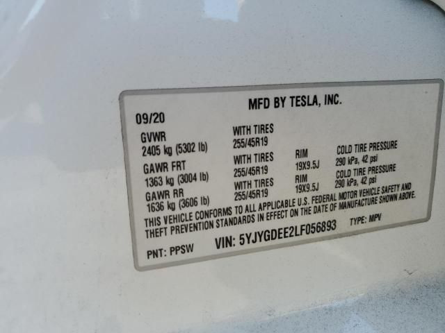 2020 Tesla Model Y
