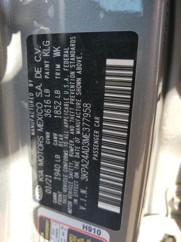 2021 KIA Rio s
