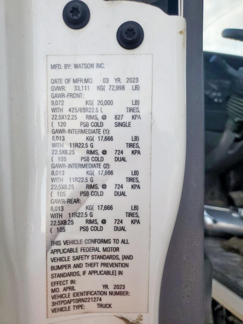 2024 International HX620 Drilling RIG Truck