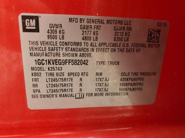 2015 Chevrolet Silverado K2500 Heavy Duty LT