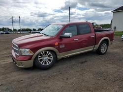 Dodge salvage cars for sale: 2013 Dodge Ram 1500 Longhorn