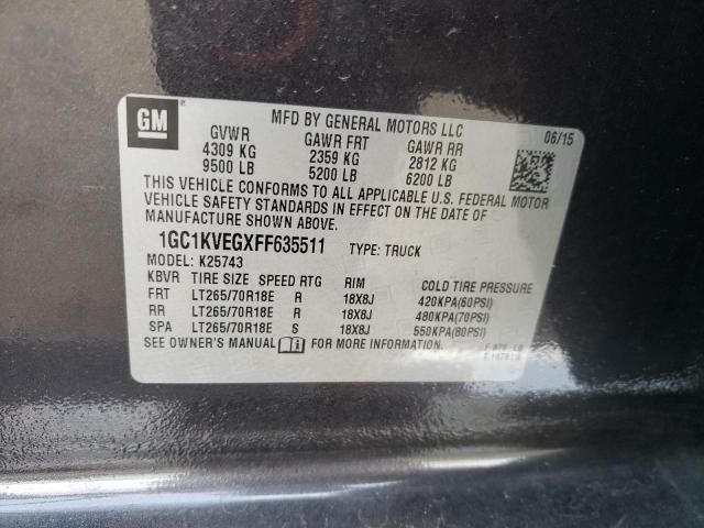 2015 Chevrolet Silverado K2500 Heavy Duty LT