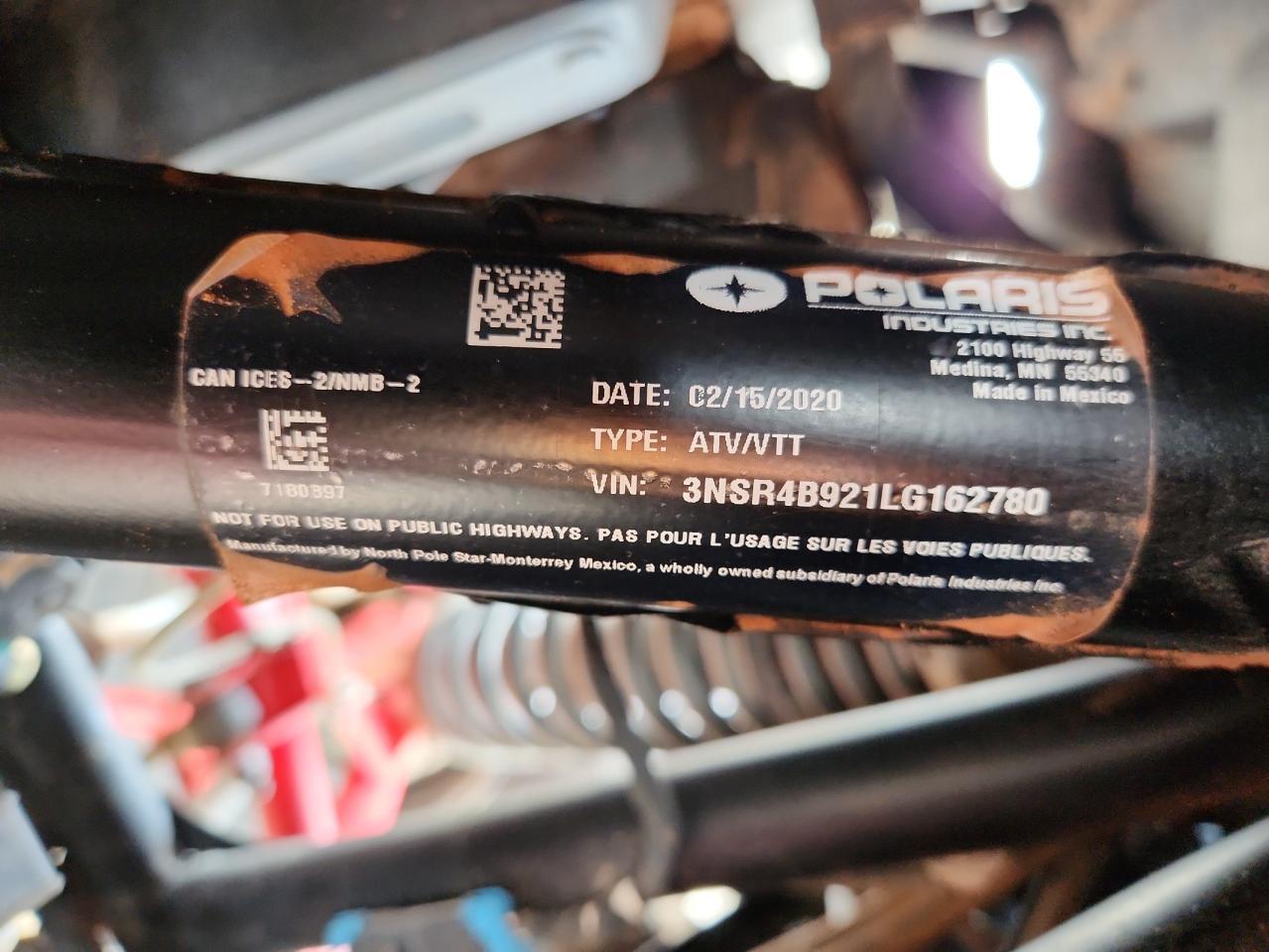 2020 Polaris 2020 Poal RZR PRO XP 4