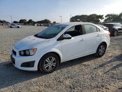 Chevrolet salvage cars for sale: 2012 Chevrolet Sonic LT