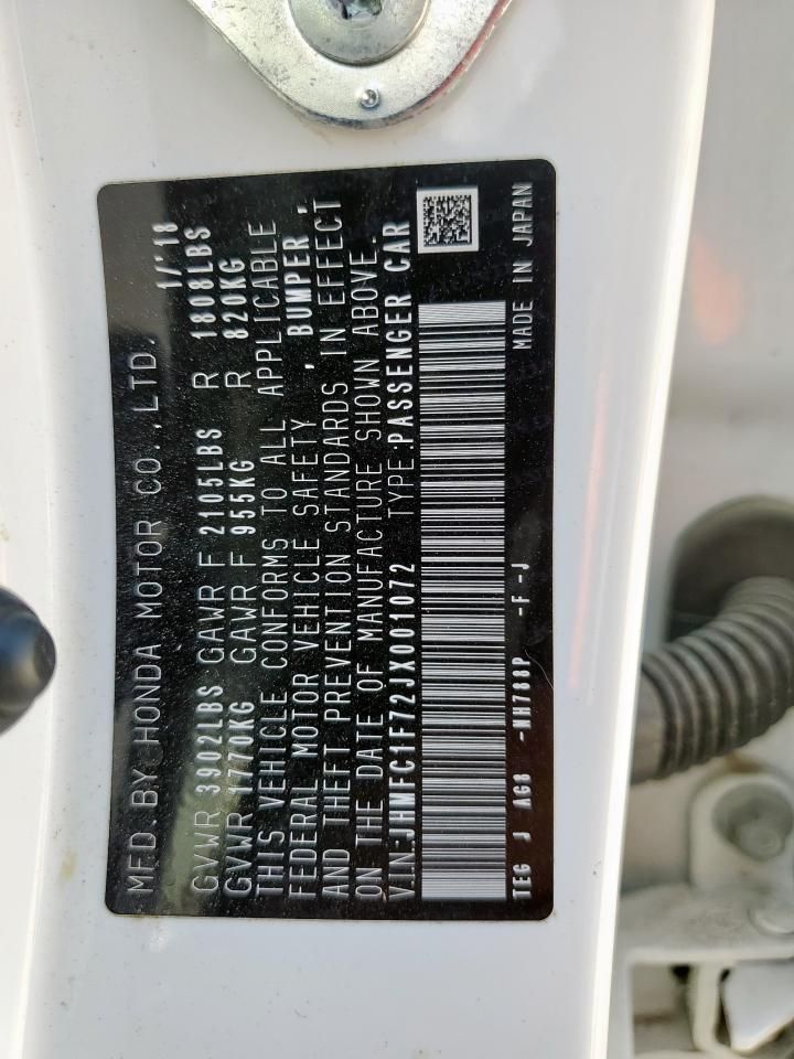 2018 Honda Civic exl