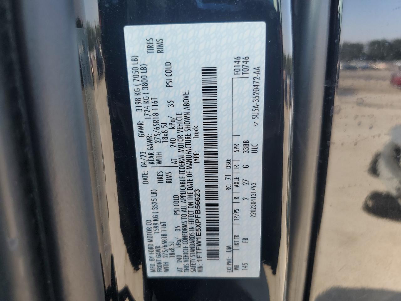 2023 Ford F150 Supercrew