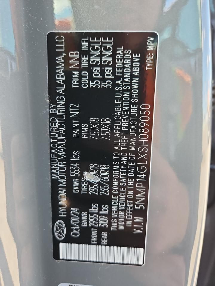 2025 Hyundai Santa fe se