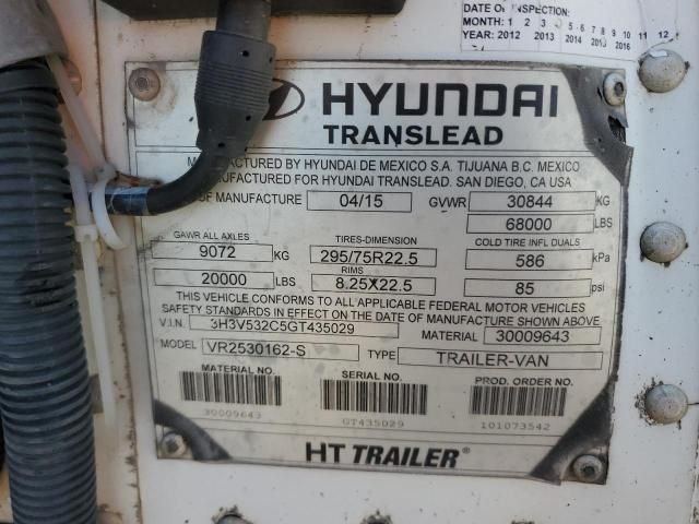 2016 Utility Trailer MFG