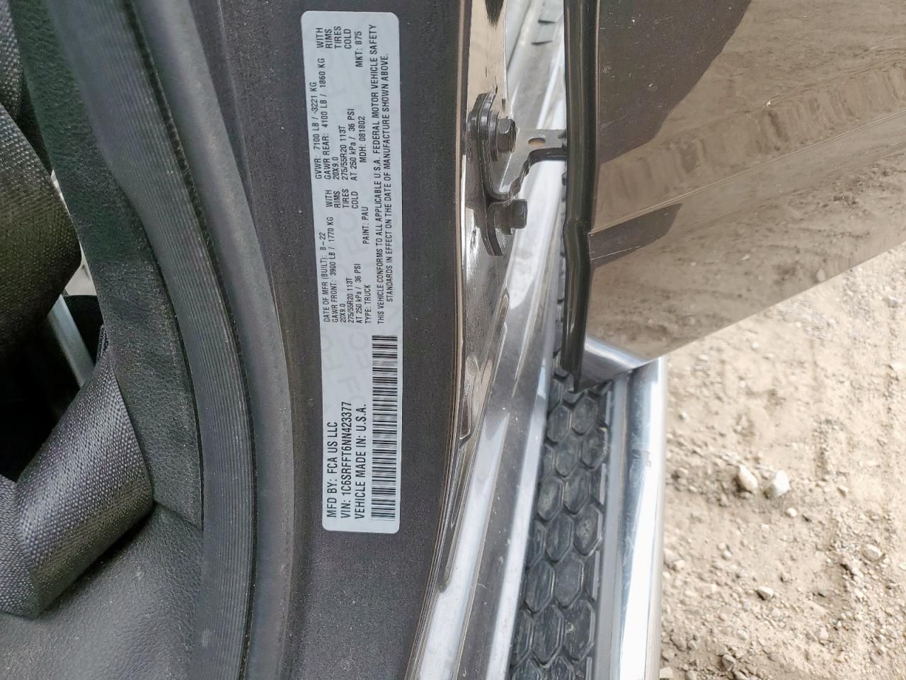 2022 Dodge Ram 1500 big Horn/lone Star