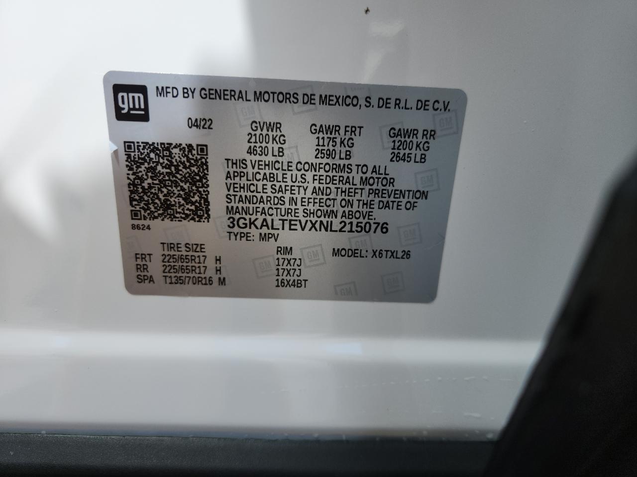 2022 GMC Terrain sle