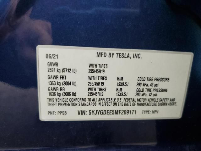 2021 Tesla Model Y