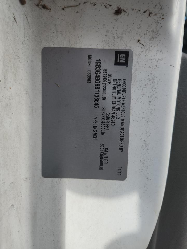 2011 Chevrolet Express G3500