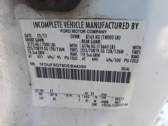 2013 Ford F550 Dump Truck