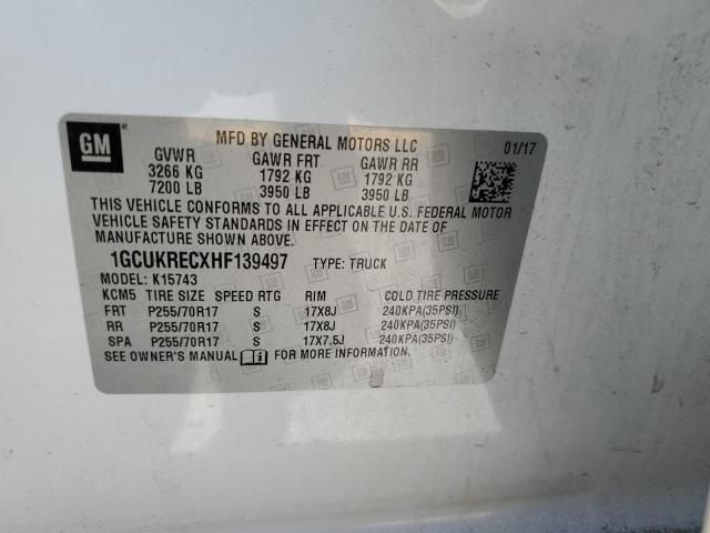 2017 Chevrolet Silverado K1500 LT
