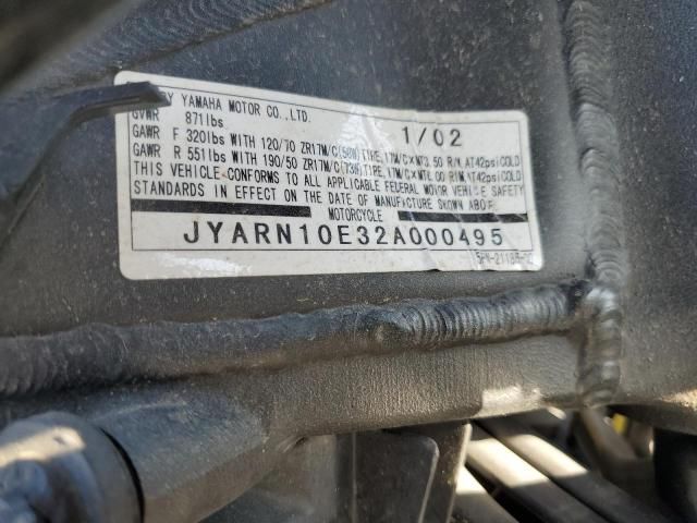 2002 Yamaha YZFR1
