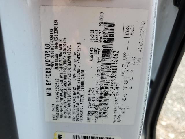 2019 Ford Fusion Titanium