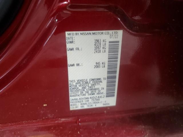 2022 Nissan Altima sl