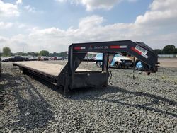 Salvage trucks for sale at Ham Lake, MN auction: 2022 Rawmaxx FDX-40-27K Flatbed Trailer