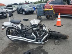 Salvage motorcycles for sale at Pennsburg, PA auction: 2009 Yamaha XV1700 PC
