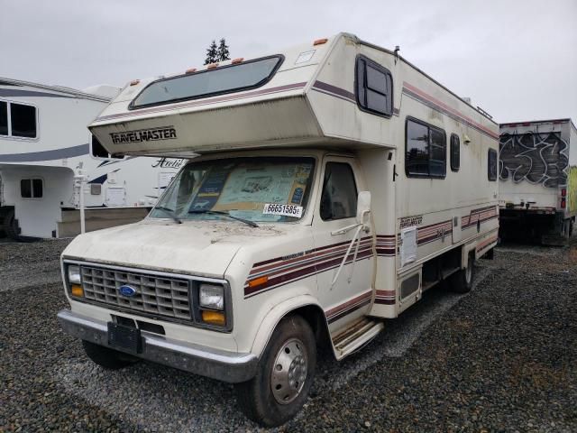 1990 Tray 1990 Ford Econoline E350 Cutaway Van