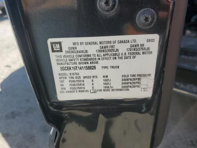 2004 Chevrolet Silverado K1500