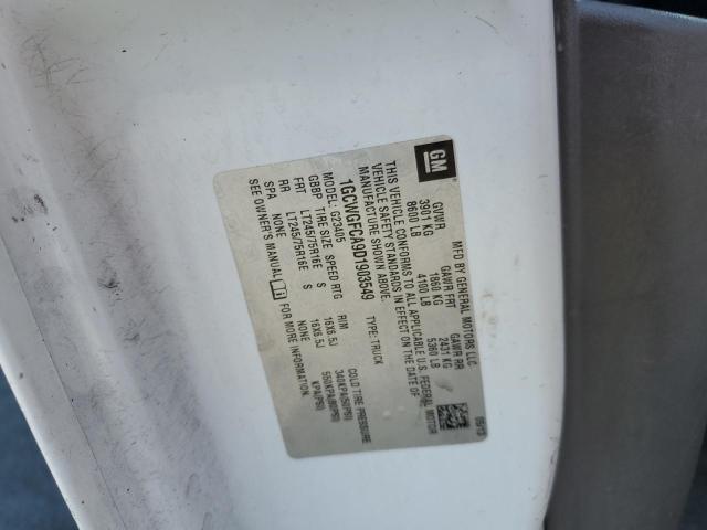 2013 Chevrolet Express G2500