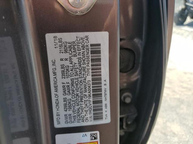 2019 Honda Accord lx