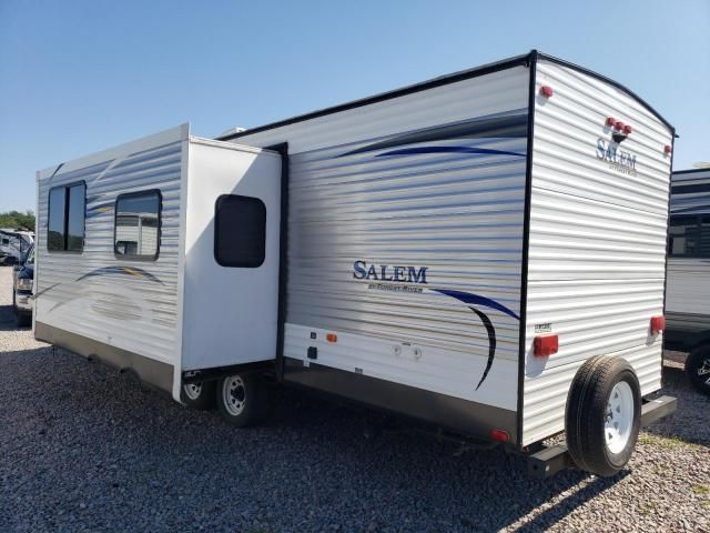 2018 Wildwood 2018 Salem Trailer-RVS TOY Hauler Camper